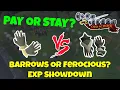 Pay or Stay Barrows Gloves vs Ferocious Gloves OSRS NMZ