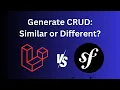 Laravel vs Symfony CRUD Live-Coding Demo