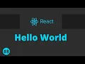 ReactJS Tutorial Part 02 Hello World