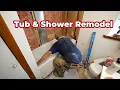 Tub Shower Remodel Timelapse
