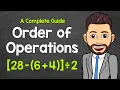 Order of Operations Explained PEMDAS A Complete Guide Math with Mr J