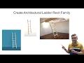 Revit create Architectural Ladder Family