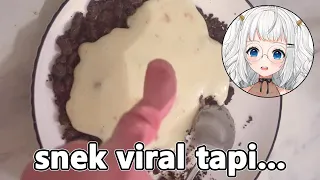 coba masak resep snek tiktok viral tapi jam 3 subuh.....