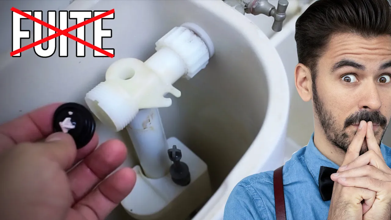 Réparer une chasse d’eau qui coule en continu
