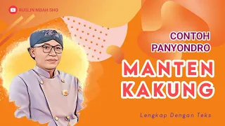 Download Contoh Panyondro Mc Rawuhing Temanten Kakung MP3