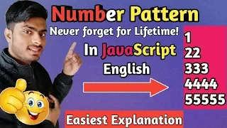 number pattern in javascript pattern in javascript 2019