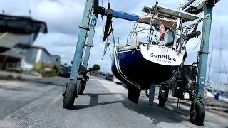 Poli Glow Polishing, Boat Launching & Mast Stepping | Sailboat Story 90