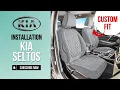 Kia Seltos 2021-2024 Seat Cover Installation - Perfect Custom Fit for S X-Line EX and SX Models