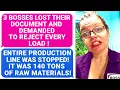 Download Lagu 3 BOSSES REJECTED EVERY LOAD! Entire Production Line was STOPPED!  Then The Next Boss Calls Me… r/MC