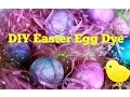 DIY Easter Egg Dye Coloring Eggs with Shaving Cream