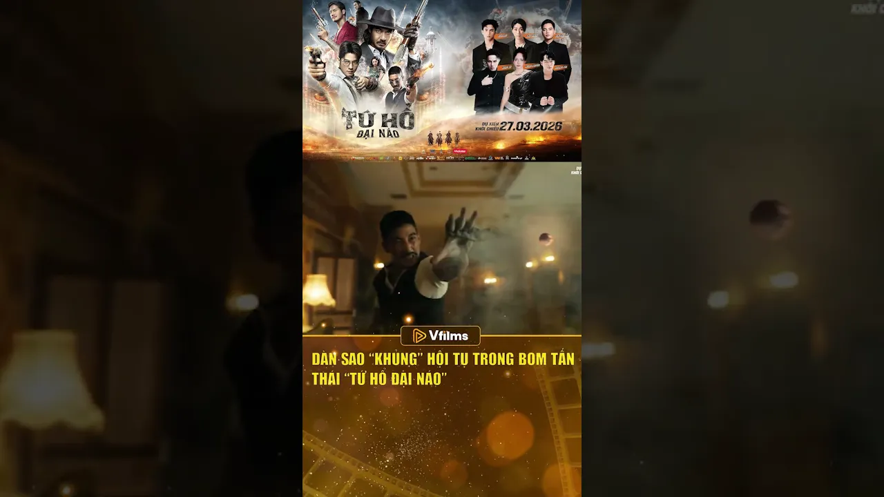 DÀN SAO “KHỦNG” HỘI TỤ TRONG BOM TẤN THÁI “TỨ HỔ ĐẠI NÁO” poster