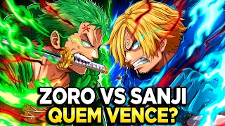 ZORO VS SANJI - QUEM É MAIS FORTE?! A VERDADE ABSOLUTA SOBRE A MAIOR RIVALIDADE DE ONE PIECE!!!