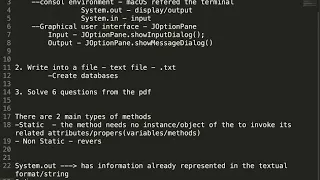 Java input and output operations in console environment