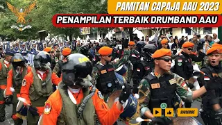 Download PENAMPILAN TERBAIK DRUMBAND GITA DIRGANTARA 🔥 PAMITAN CALON PERWIRA AAU 2023 MALIOBORO MP3