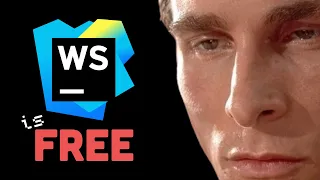 WebStorm is now free will it kill VS Code