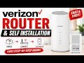 Verizon FIOS Router Self Installation Activate No need to wait for technician and save money
