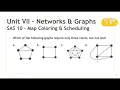 SAS 10 - Map Coloring Scheduling