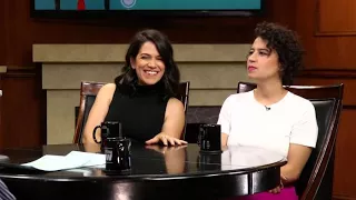 Abbi and Ilana teach Larry the ins and outs of pegging Larry King Now Ora TV