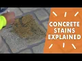 Concrete Stains Explained