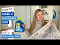 How to Wash a Ruggable Rug Best Washable Rug