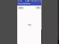 Timer using Rxjava in android Interval operator