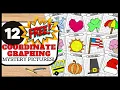 Free Coordinate Graphing Mystery Pictures PDF Worksheets 12 Free Monthly Mystery Pictures