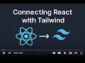 Creating react app and connect with Tailwind CSS