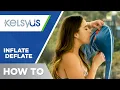 How to inflate deflate Kelsyus Floats with Hyper-Flate