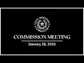 TWC Commission Meeting 1-28-2026