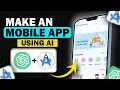 Make An App Using ChatGPT Android Studio in 10 MIN P-4 Full Step-by-Step Tutorial