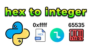 How to convert HEX to DECIMAL in Python