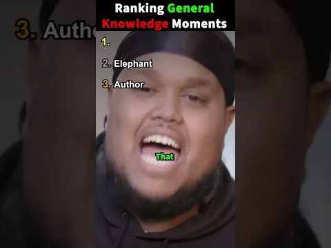 Ranking General Knowledge Moments