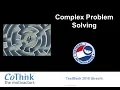 Introduction to Complex Problem Solving - a talk by Martijn Maas Test Bash Utrecht 2018