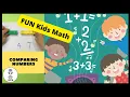 Lagu Comparing numbers - 4 and 7 (Kids Math)
