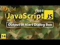 Displaying Output in Alert Dialog Boxes JavaScript Tutorial in Hindi