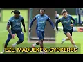 Download Lagu INSIDE TRAINING ✅️ Gyökeres, Eze, Madueke \u0026 Saka All TRAIN Together Ahead Of Liverpool 