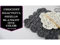How To Crochet A Beautiful Shells Blanket In One Color How to crochet a blanket Shells Stitch