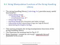12 5 Ch8 HandsOn String Manipulation Functions