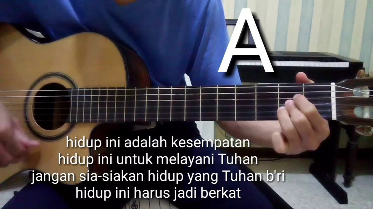 belajar gitar [hidup ini adalah kesempatan]