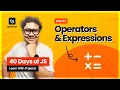 Day 03 MASTER Operators Expressions in JavaScript