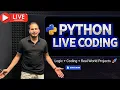 python live coding pattern in python