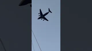 Military Flyby so loud it shook the masts!