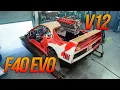 Download Lagu Does an 800HP V12 Fit in an F40? Let's find out.