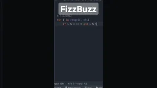 FizzBuzz in Python Using Conditional Statement If-Elif-Else