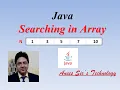 Java Searching in Array Java Easily Explained Linear Search Concept in Array Java