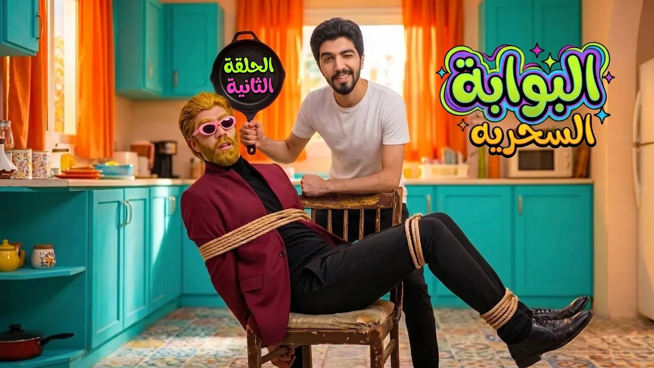 لاقيت شبيهي بالعالم الموازي وخطفتو 😱( البوابة السحريه ) الحلقه الثانيه 😎🤝 obada kawji