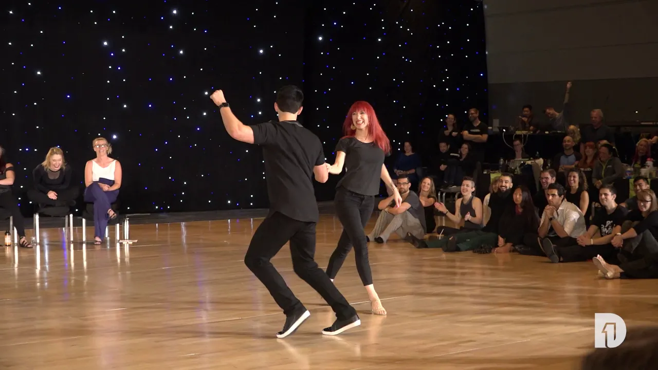 Swingtacular 2018 - Peer Vote Finals - Jordan Frisbee & Larisa Tingle Schubert - 5th place