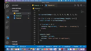 JavaScript Loops While loop do while foreach for of for in break continue etc