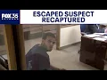 Escaped inmate recaptured after 24-hour manhunt in Brevard County