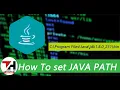 How to set JAVA Compliler Path Java Language Java language ka path kese set kare